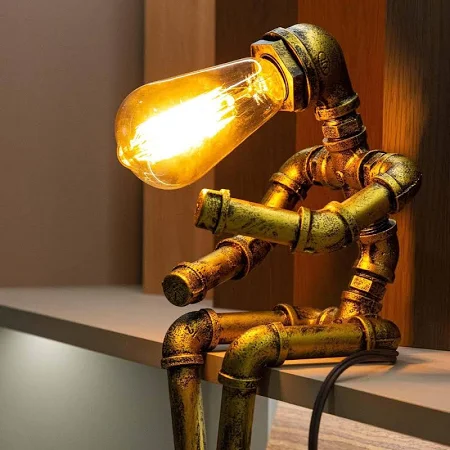 Retro Steampunk Table Lamp